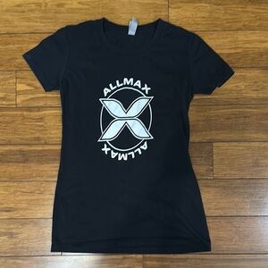 Women's Black Short Sleeve Tee